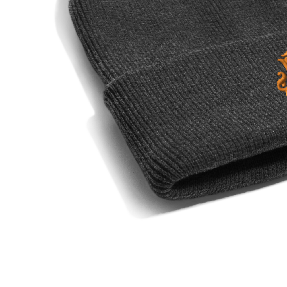 adligemotivations Logo Wintermütze - asphalt