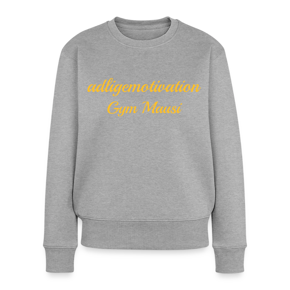 Gym Mausi Premium  Sweatshirt - heather grey