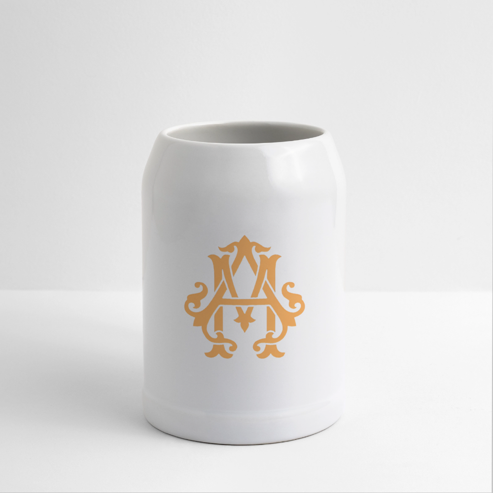 adligemotivation Bierkrug - white