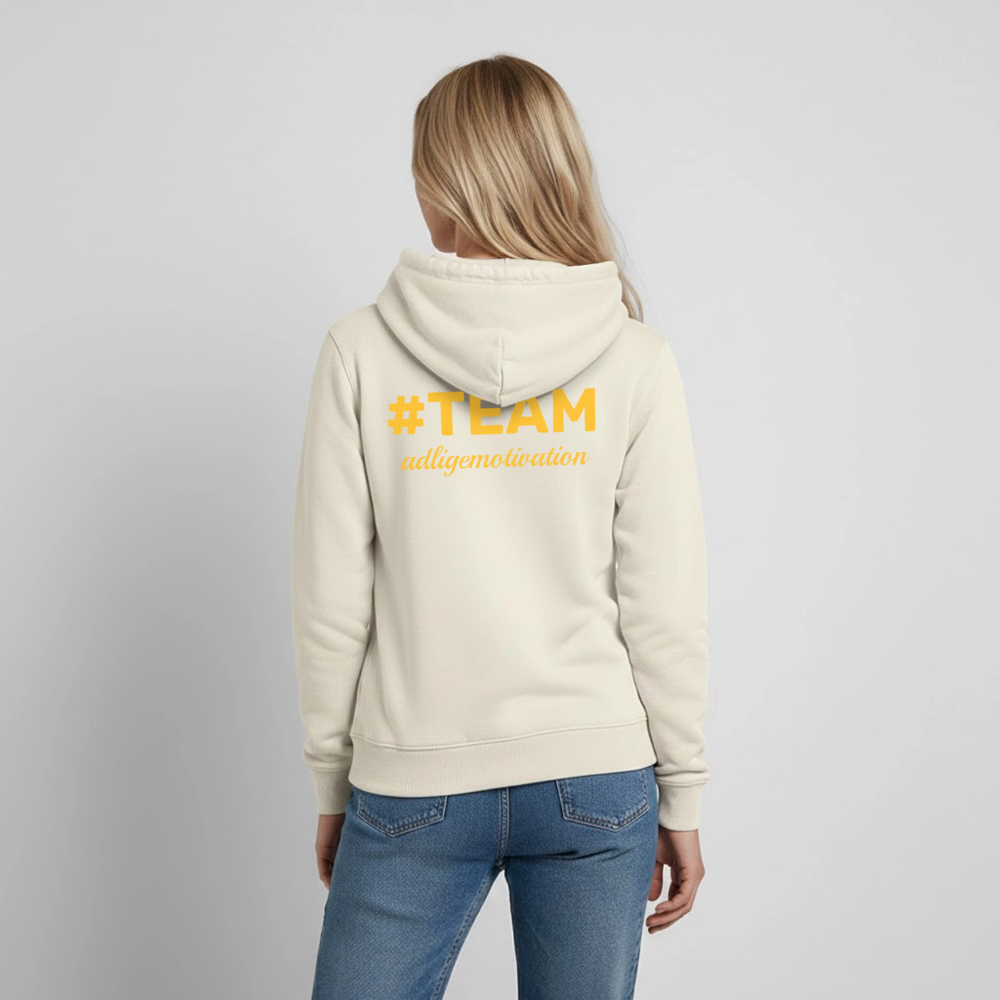#TEAM adligemotivation Logo Hoodie - vanilla
