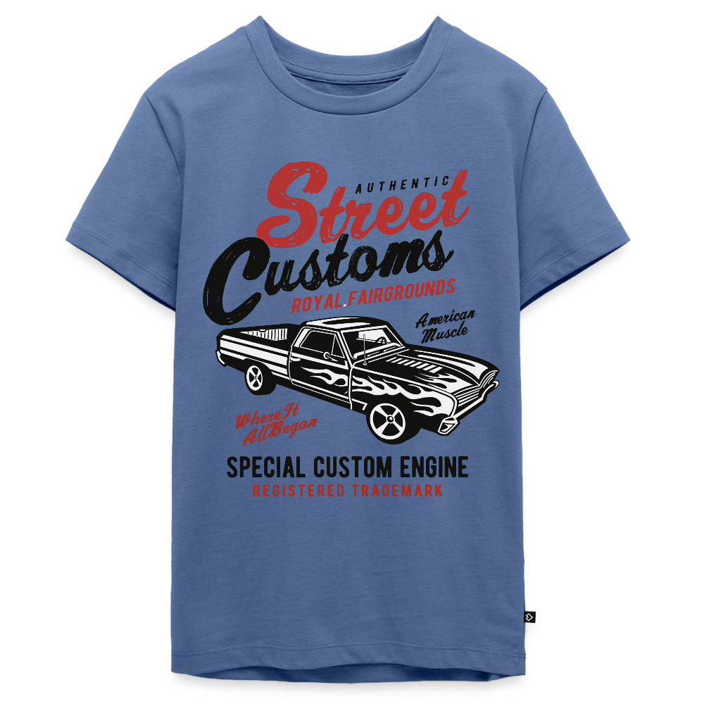 STREET CUSTOMS Premium Teenager T-Shirt - stone blue