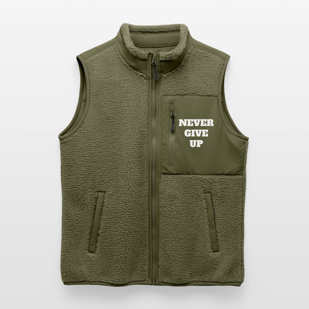 Never give up Sherpa - Weste - khaki