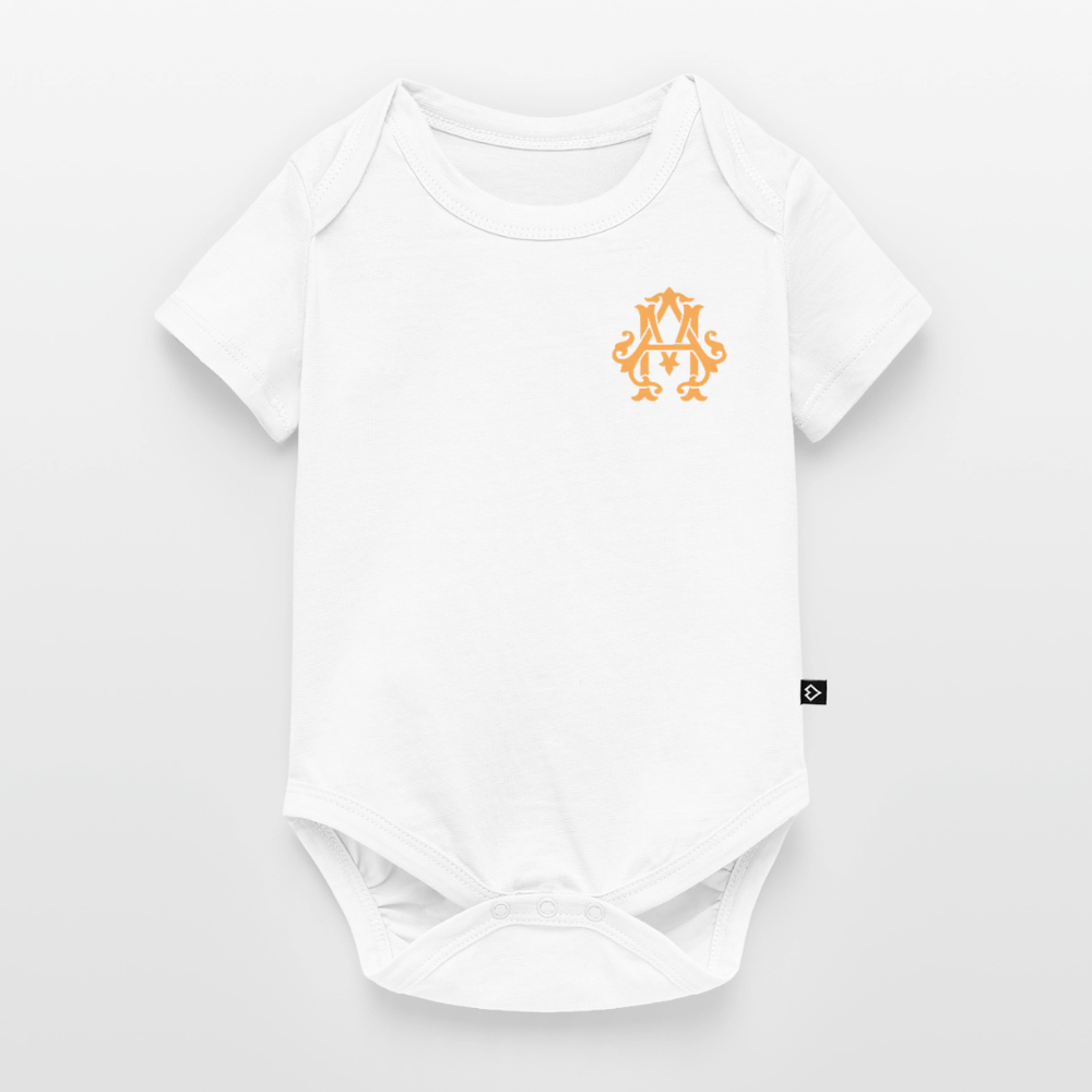 adligemotivation Premium Logo Baby Kurzarm-Body - white