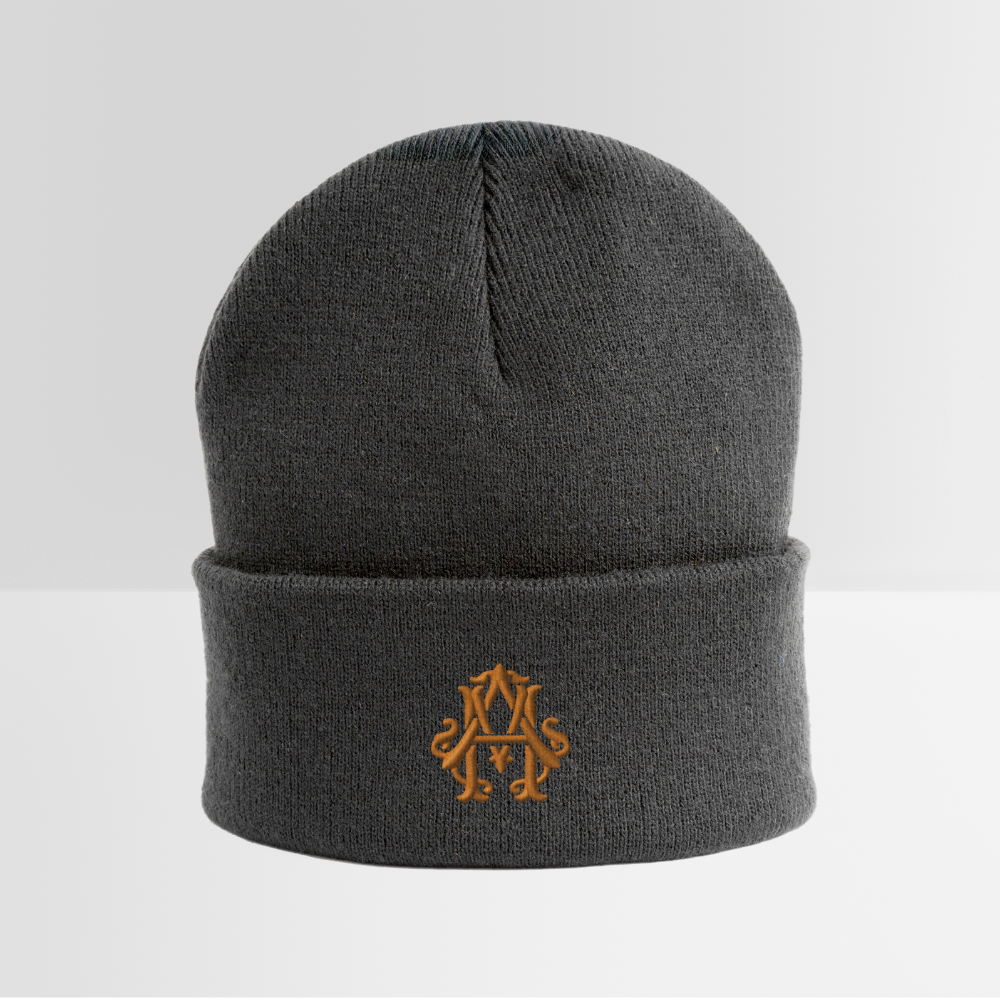 adligemotivations Logo Wintermütze - asphalt