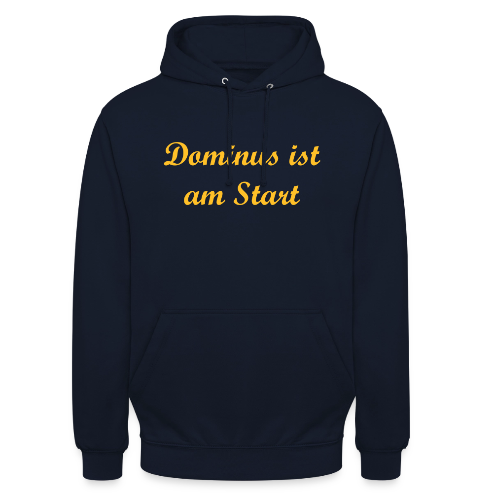 Dominus ist am Start Hoodie - navy