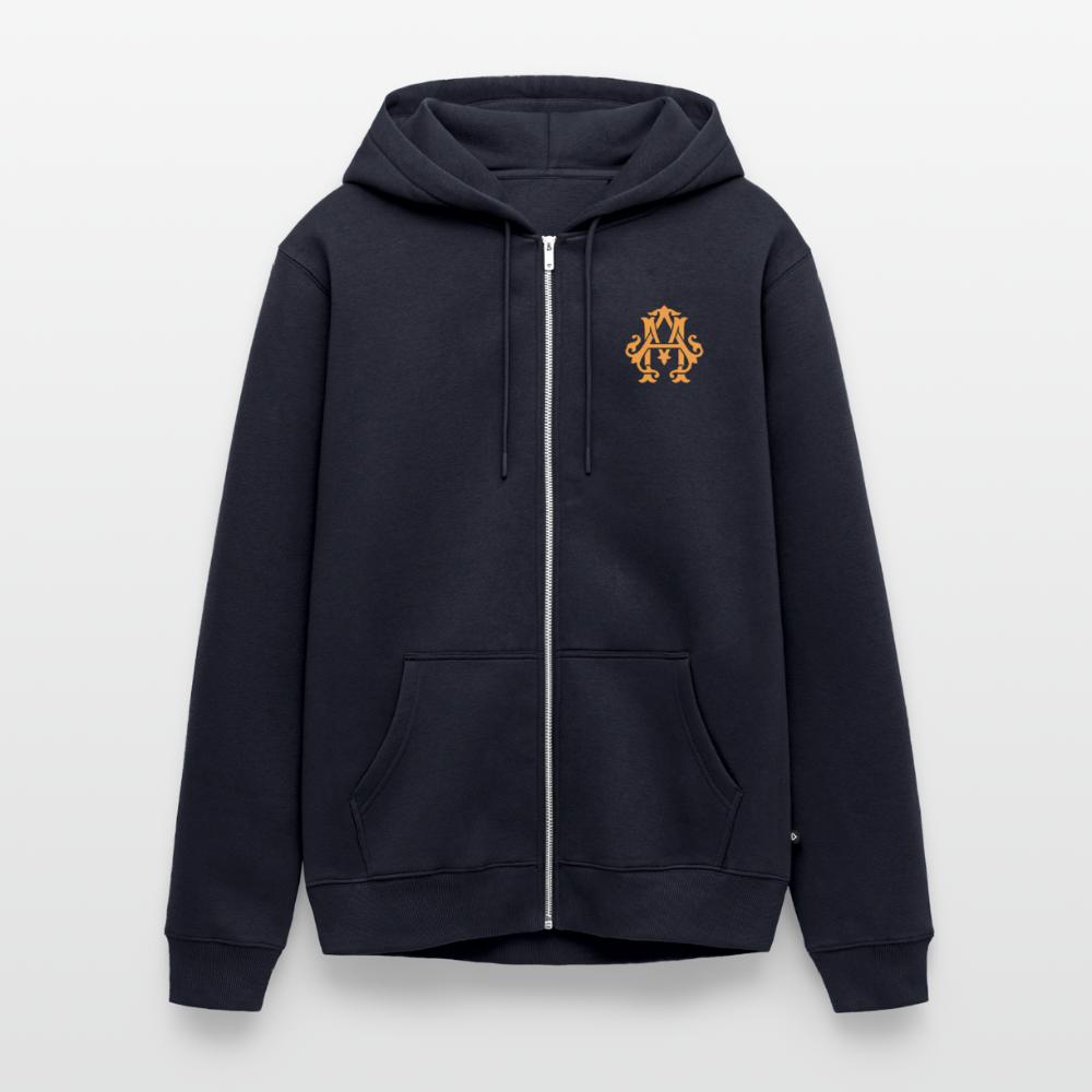 #TEAM adligemotivation Premium Logo Sweatjacke - navy