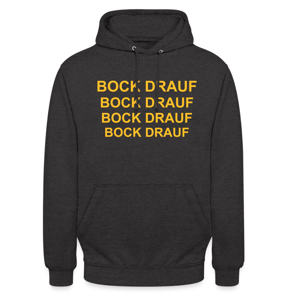 BOCK DRAUF Hoodie - charcoal grey