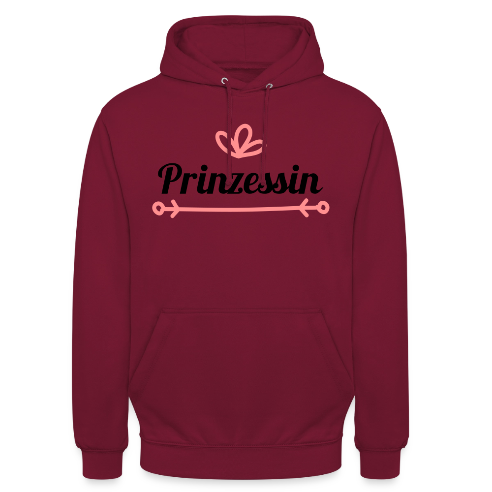 Prinzessin Hoodie - bordeaux
