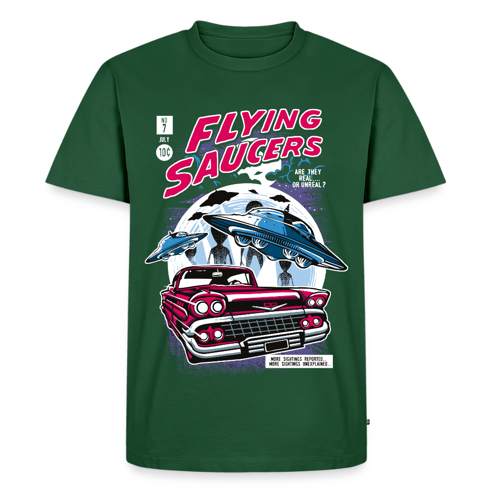 FLYING SAUCERS Premium T-Shirt - bottle green