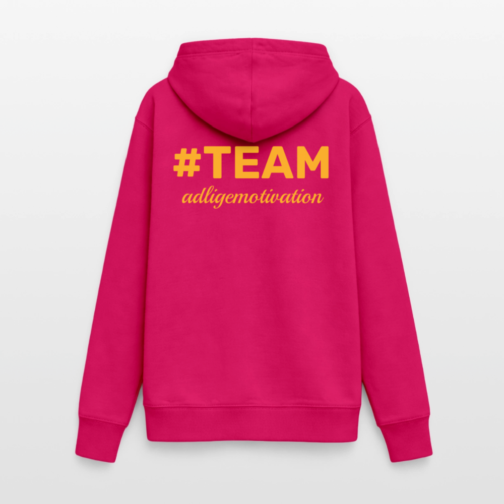 #TEAM adligemotivation Logo Hoodie - dark pink
