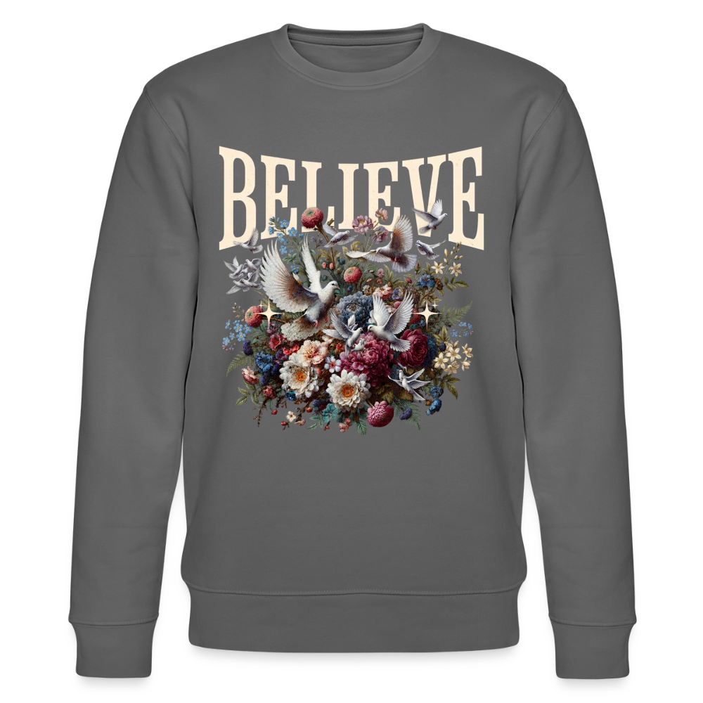 BELIEVE Premium Sweatshirt - anthracite