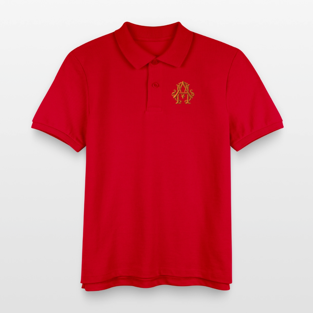 adligemotivation Premium Logo Kinder Poloshirt - red