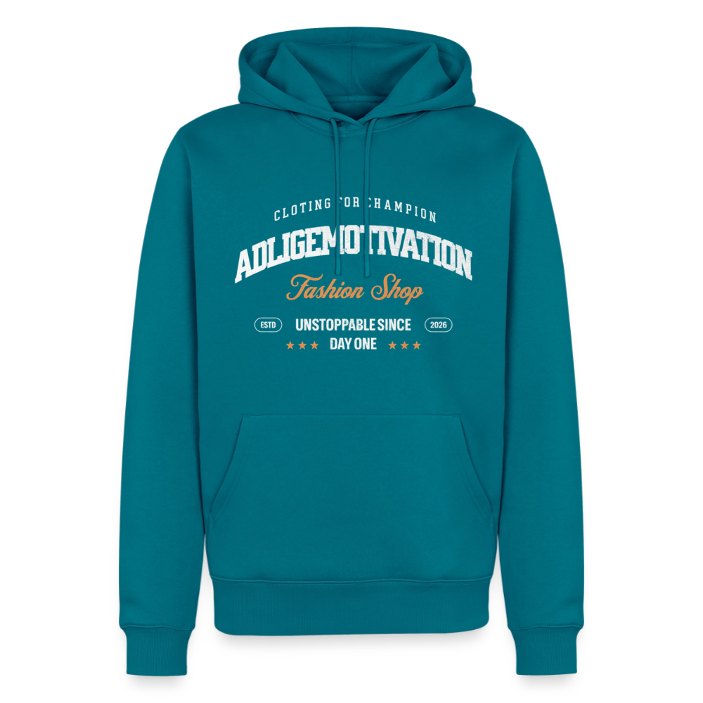 CLOTING FOR CHAMPION Premium Hoodie - petrol
