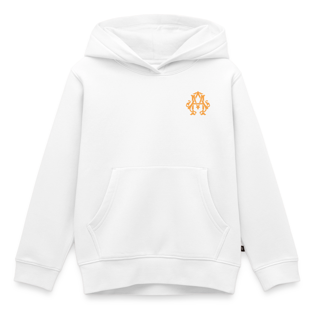adligemotivation Premium Logo Kinder Hoodie - white