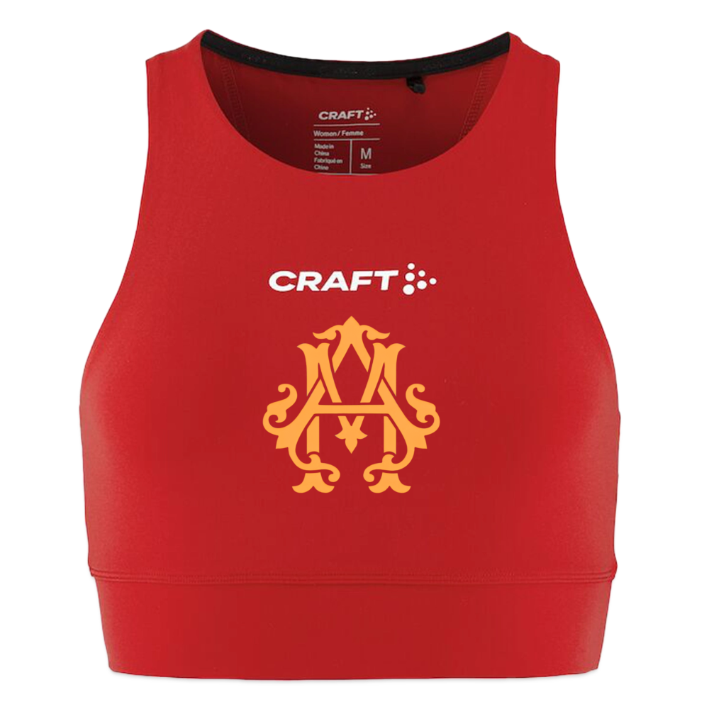 adligemotivations Logo Craft Crop Top - red