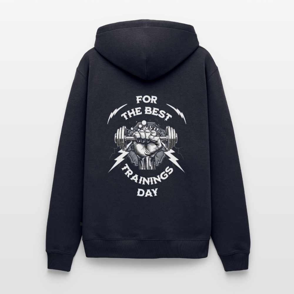 FOR THE BEST Premium Hoodie - navy