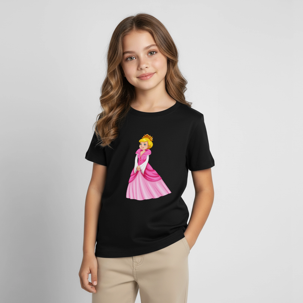 Prinzessin Kinder T-Shirt - black