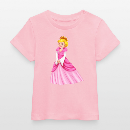 Prinzessin Premium Baby T-Shirt - cotton pink