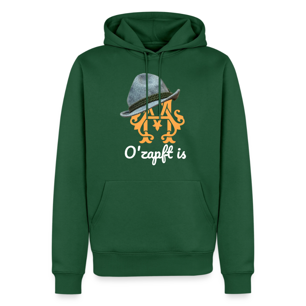 O´zapft is Premium Hoodie - bottle green