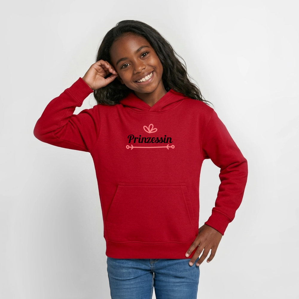 Prinzessin Hoodie Teenager - red