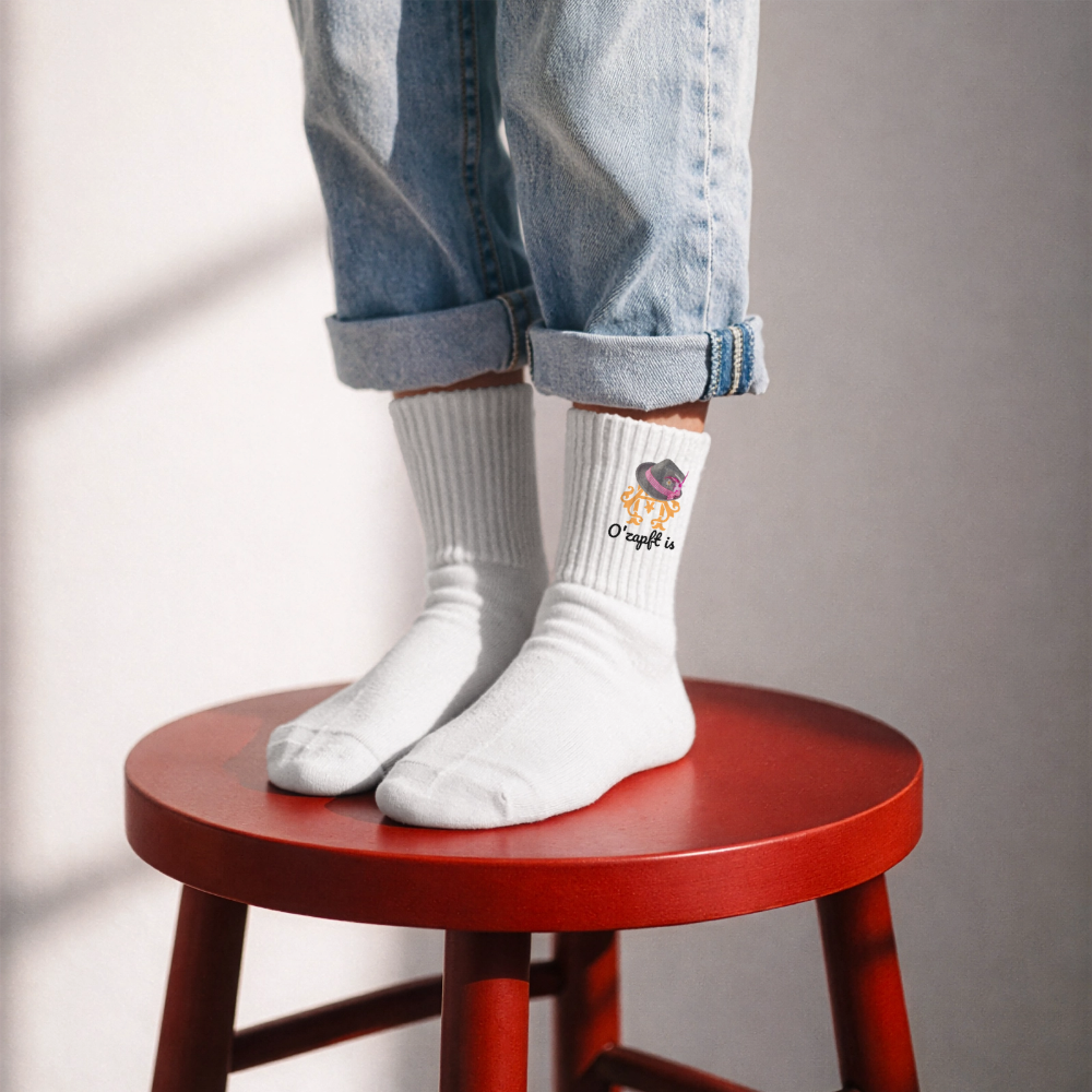 O´zapft is Tennissocken Kinder - white
