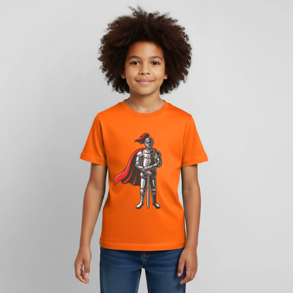Ritter Kinder T-Shirt - orange