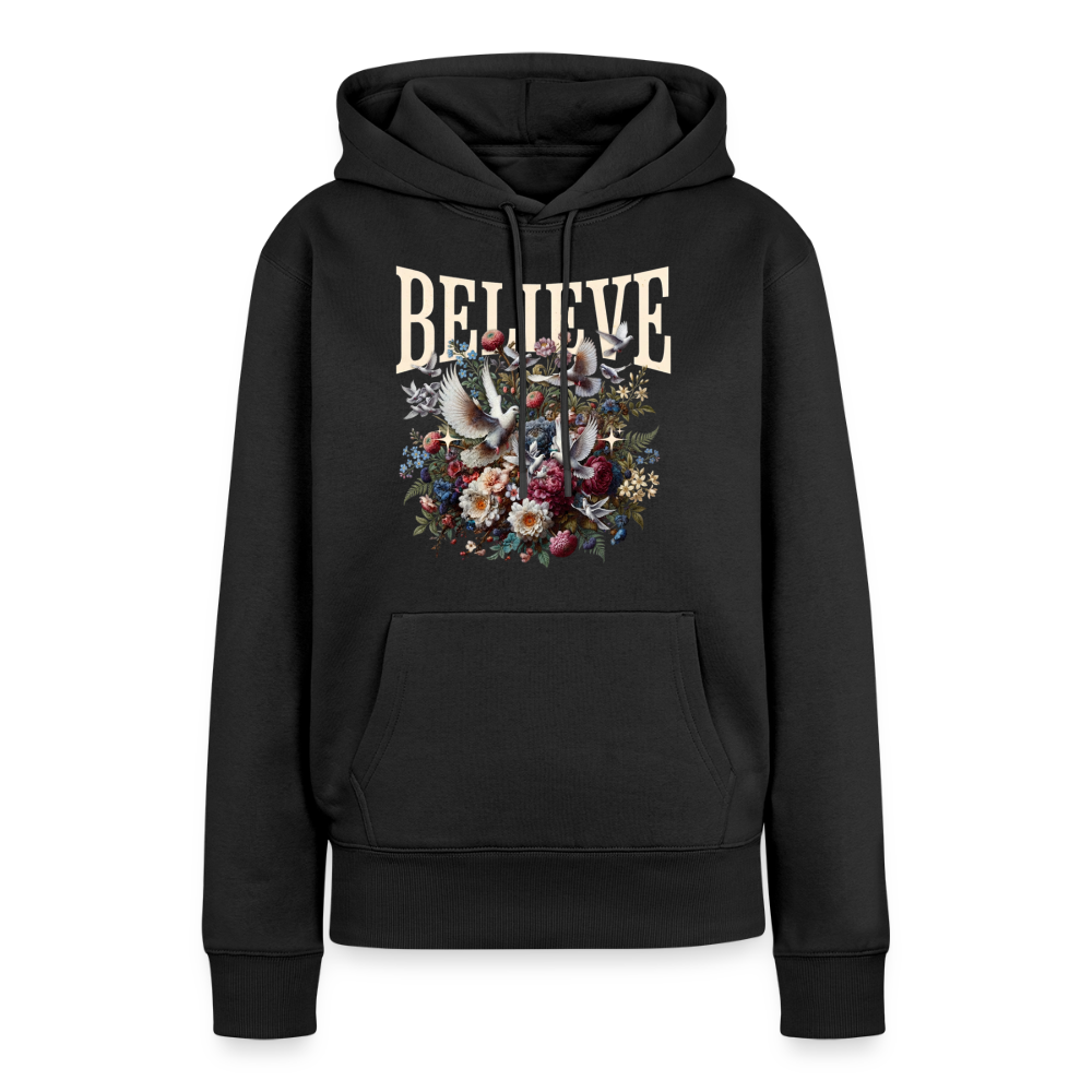 BELIEVE Premium Hoodie - black