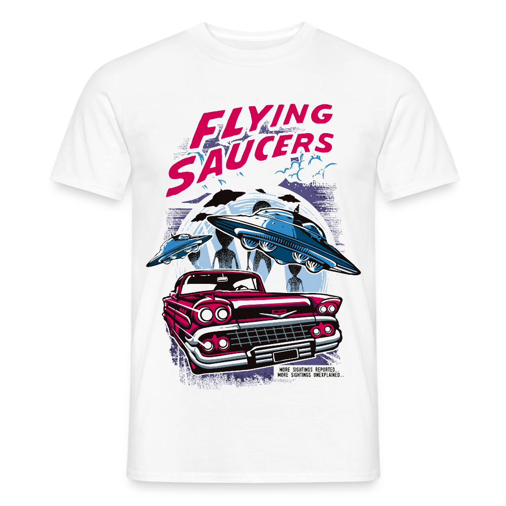 FLYING SAUCERS  T-Shirt - white