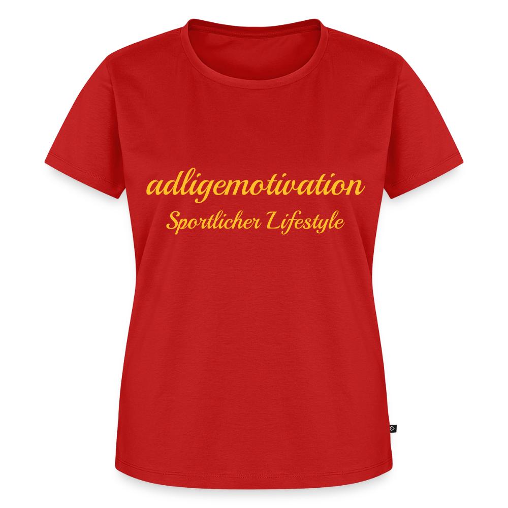 Sportlicher Lifestyle Premium T-Shirt - red