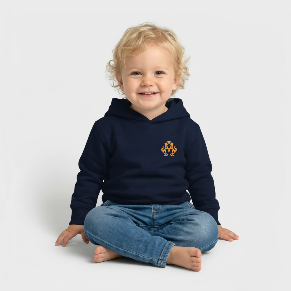 adligemotivation Premium Logo Baby Hoodie - navy