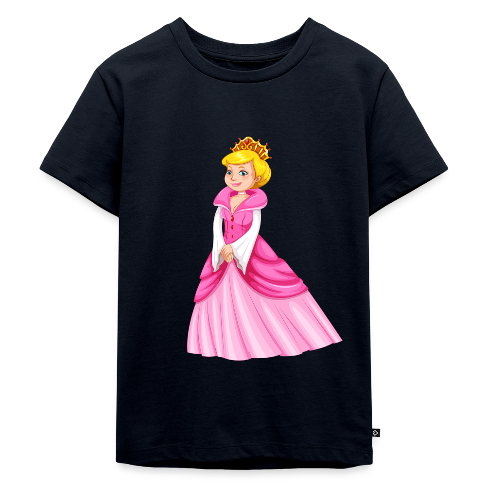 Prinzessin Premium Kinder T-Shirt - navy