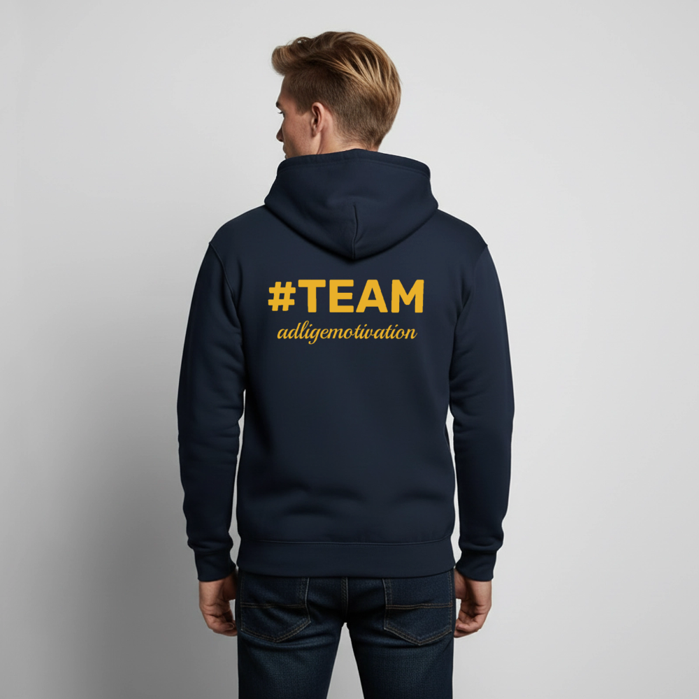 #TEAM adligemotivation Sweatjacke - navy