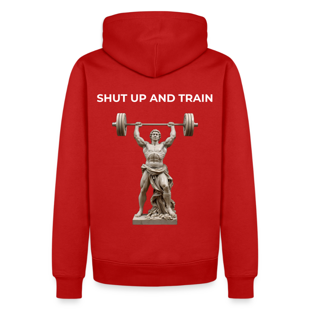 NO PAIN NO GAIN Premium Hoodie - red