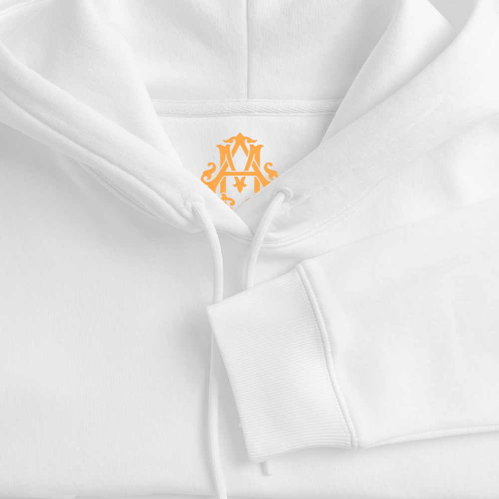Dominus ist am Start Premium Hoodie - white