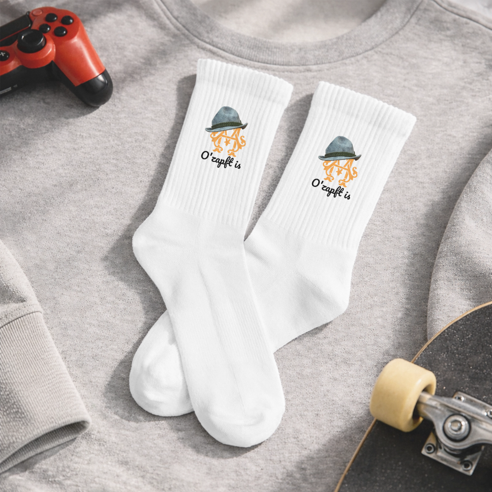 O´zapft is Tennissocken Kinder - white