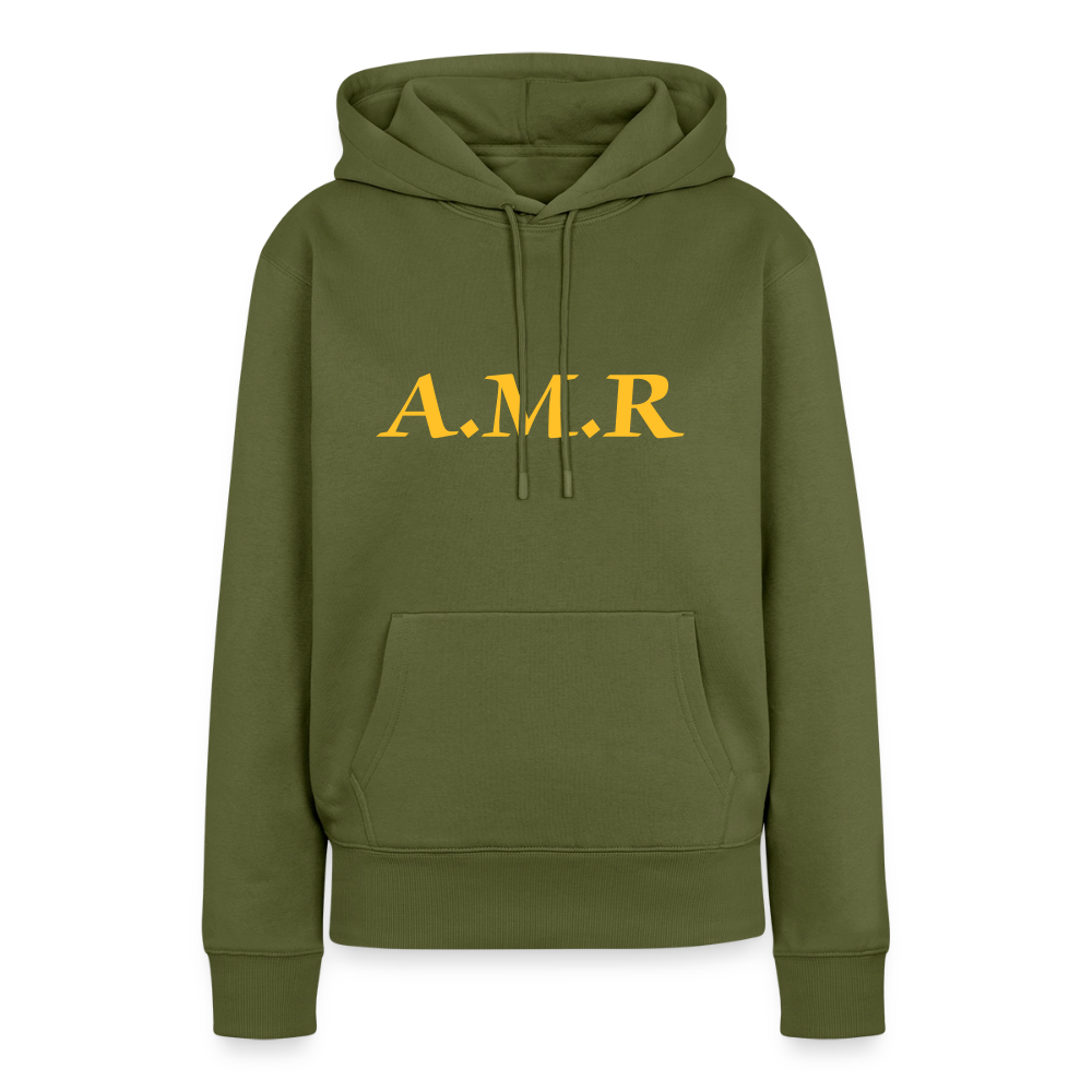 A.M.R  Premium Hoodie Woman - khaki