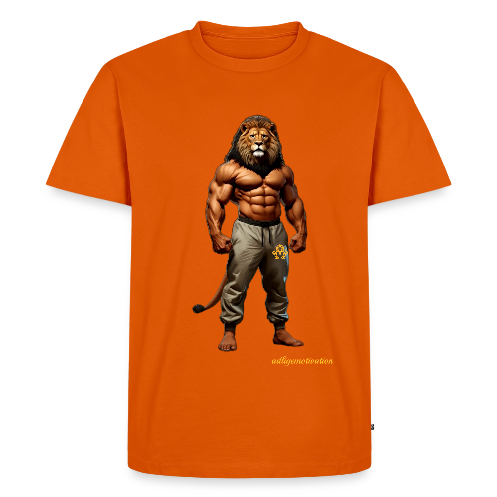 Löwenmann Premium T-Shirt - orange 