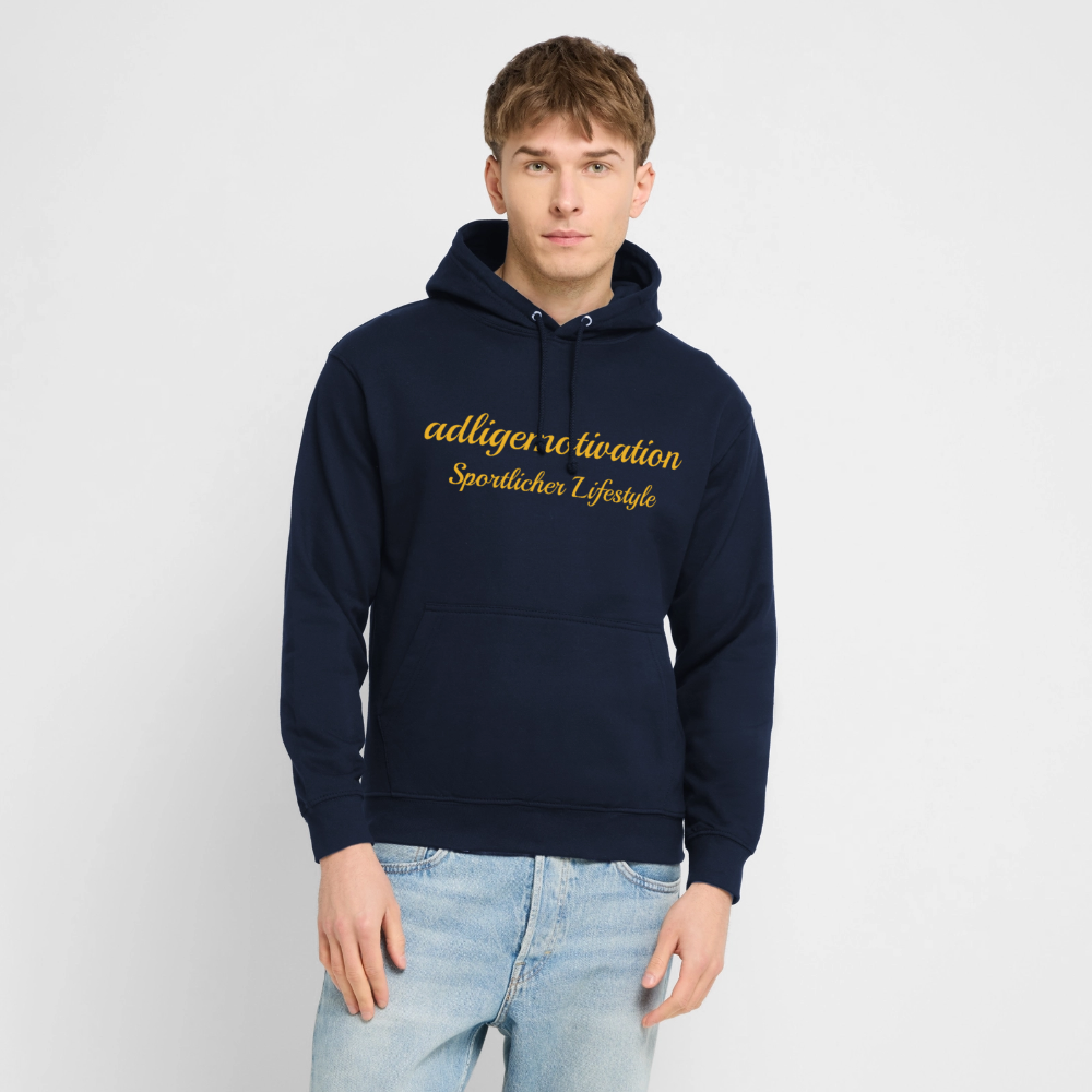 Sportlicher Lifestyle Hoodie - navy