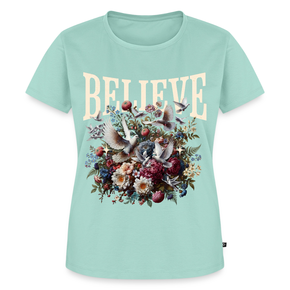BELIEVE Premium T-Shirt - mint 