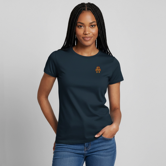 Rosen Logo T-Shirt - navy