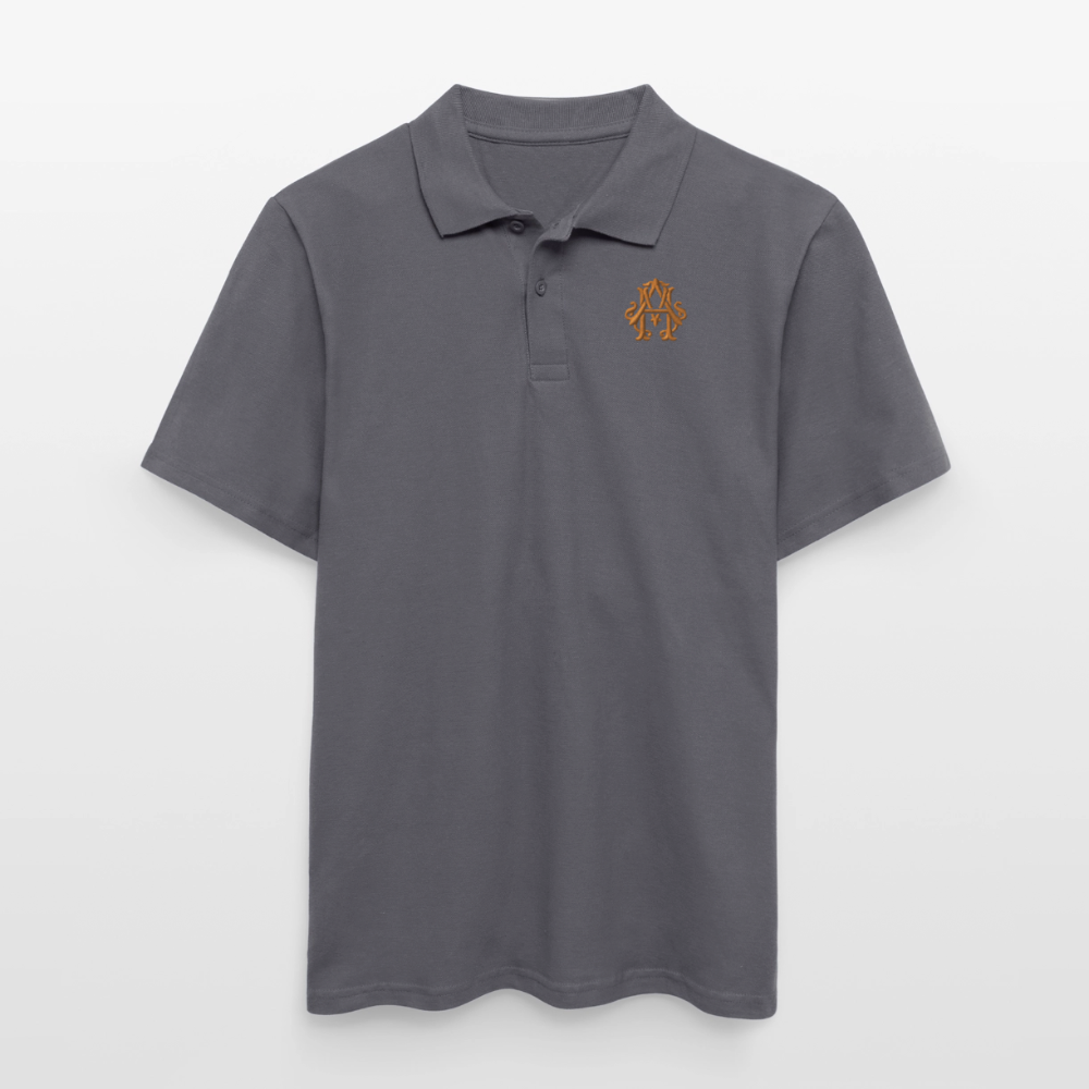 adligemotivations Logo Polo Shirt - charcoal grey