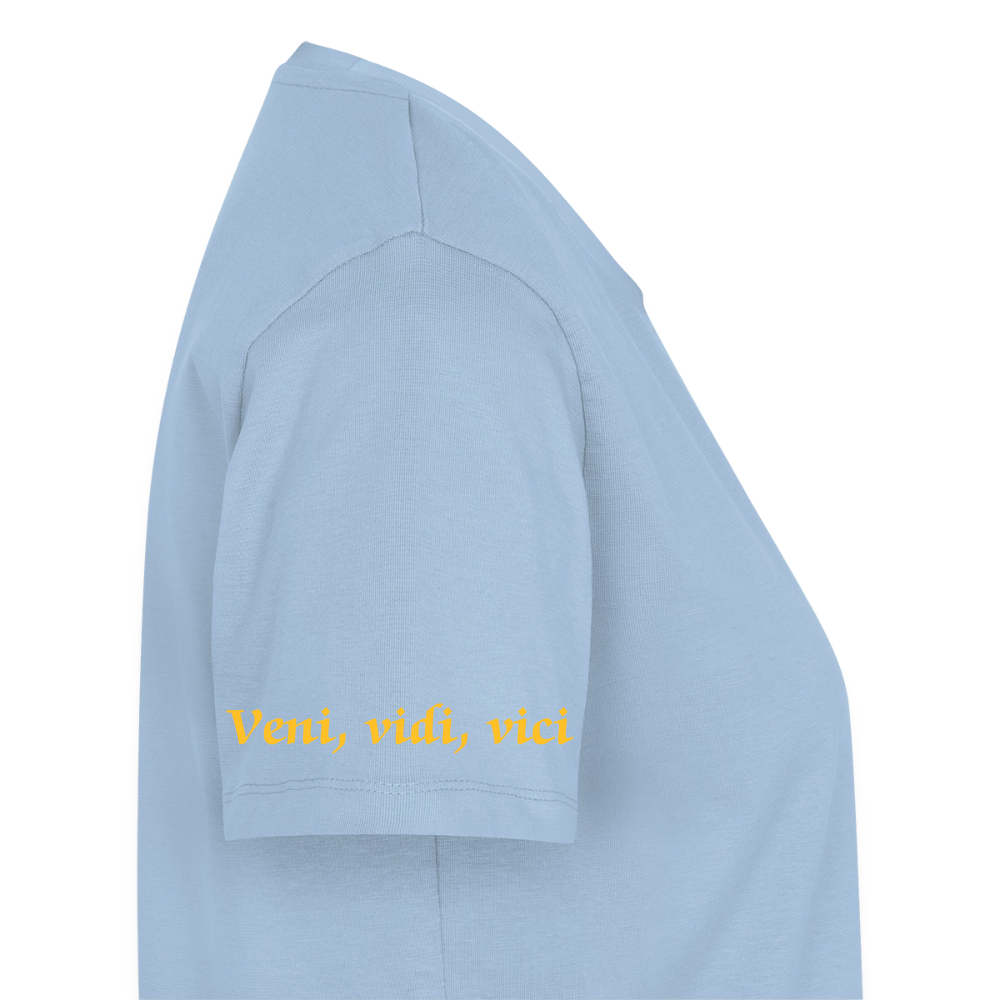 Veni, vidi, vici Premium T-Shirt Woman - light blue
