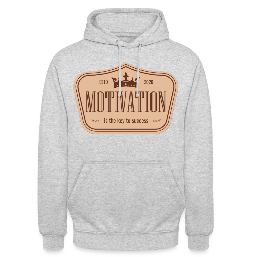 Motivations Hoodie - light heather grey