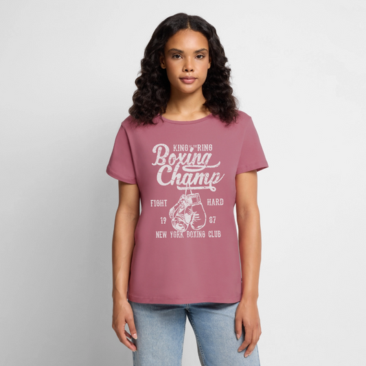 Boxing Champ Premium T-Shirt - mauve