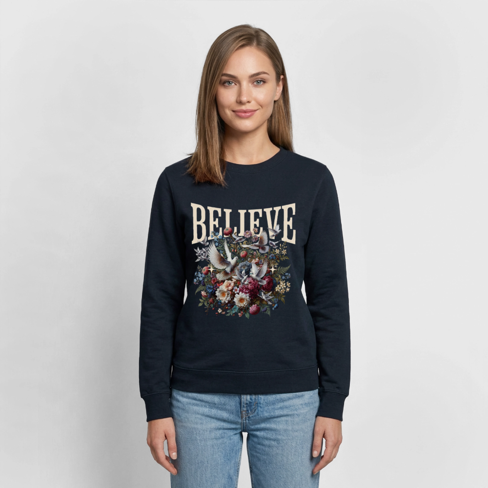BELIEVE Sweatshirt - french navy