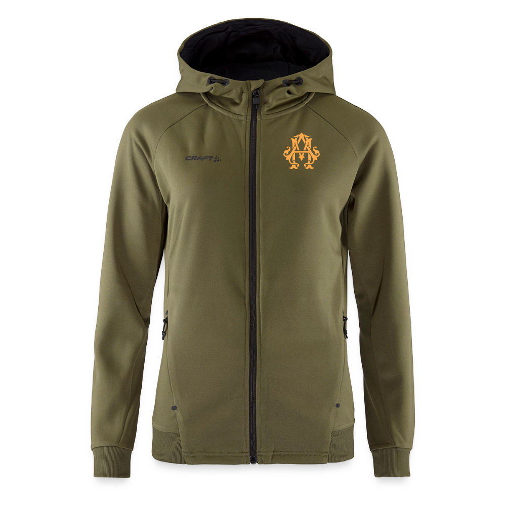 Outdoor Kapuzenjacke Women - khaki green