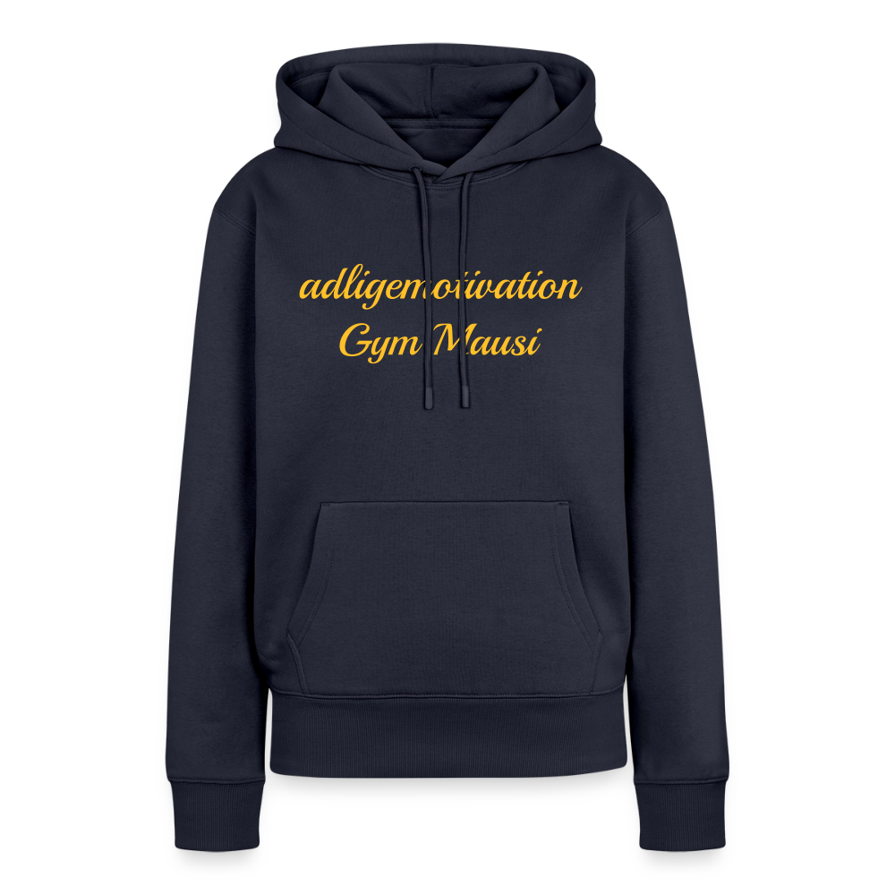 Gym Mausi Premium Hoodie - navy