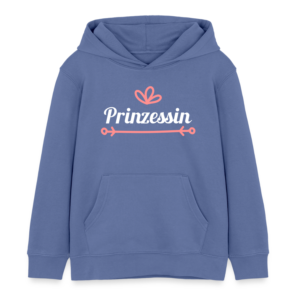 Prinzessin Premium Kinder Hoodie - bright blue