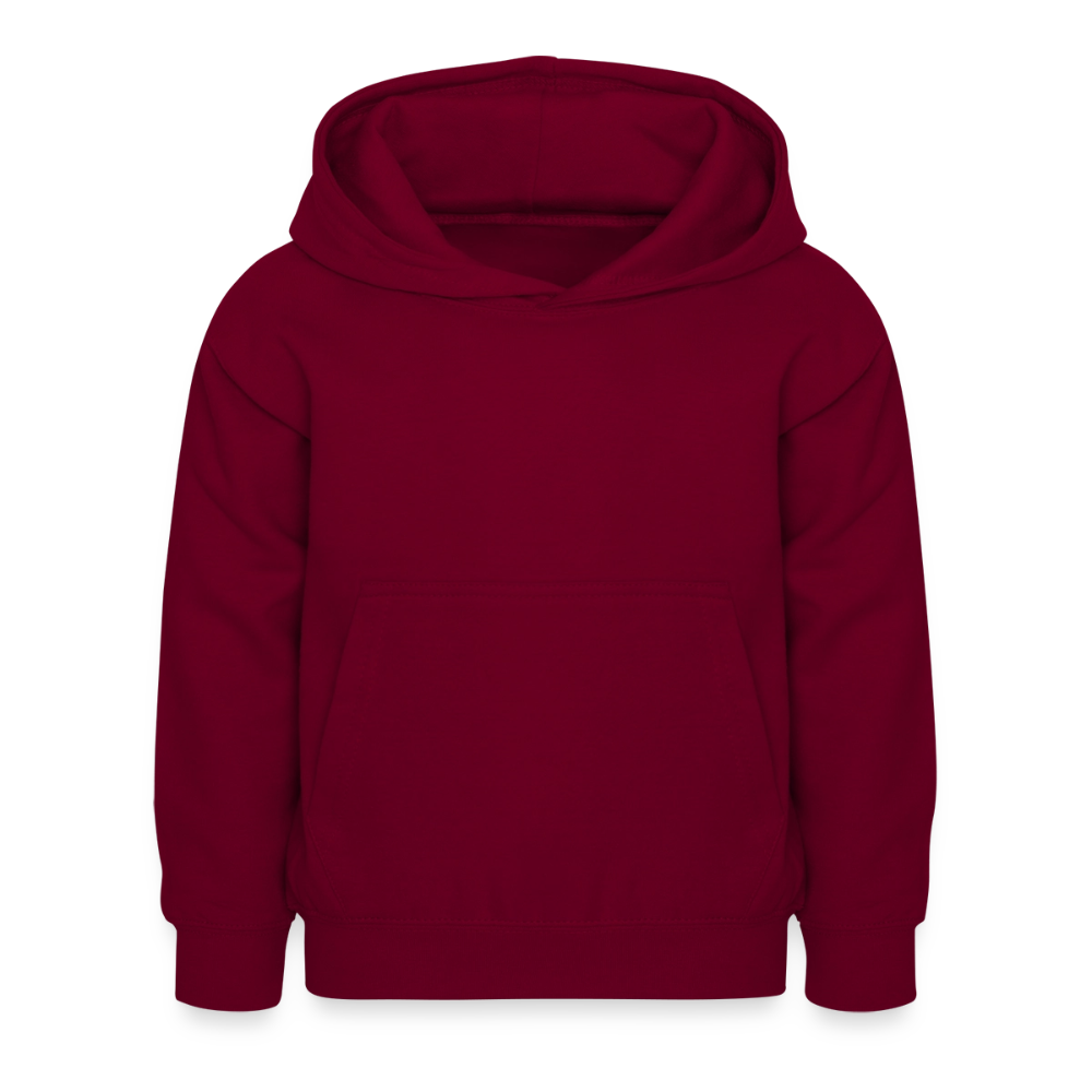 Hunde mit Brille Kinder Hoodie - bordeaux