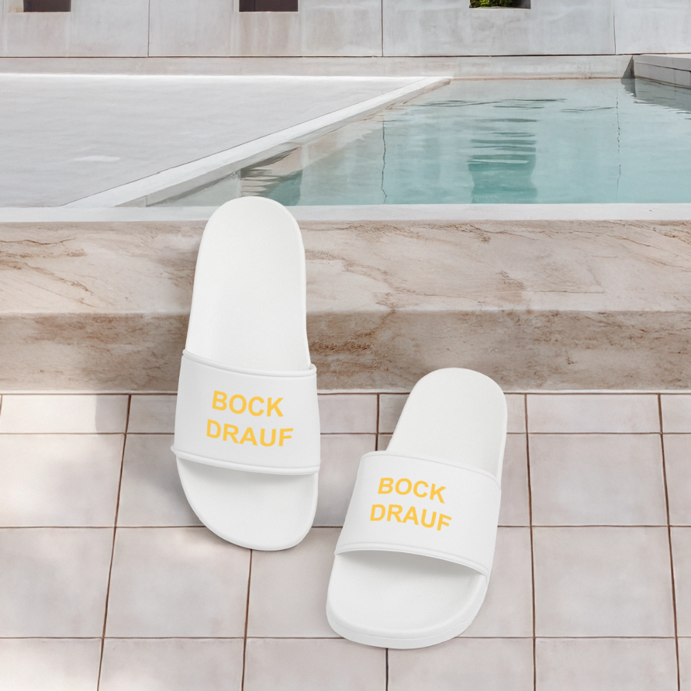 Adlige Aqualetten BOCK DRAUF - white